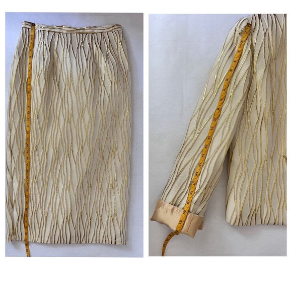 Lily & Taylor  New York GORGEOUS LUXURY Suit 3 pcs Size 4 Couture - Picture 15 of 17